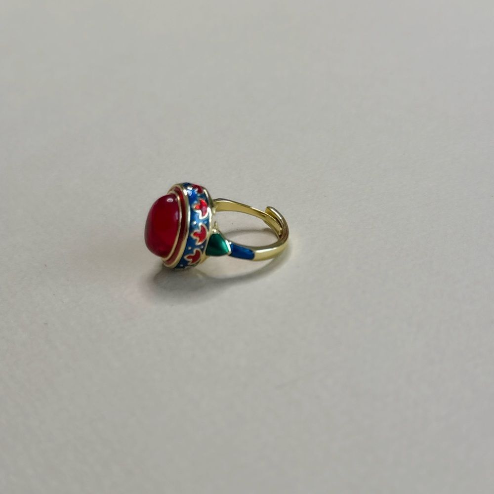 Boho crystal Ring S1090 - Picture 3 of 4